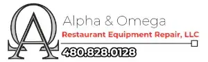 Alpha & Omega Restaurant Equipment Repair Logo
