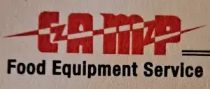 Camp Food Equipment Service Logo
